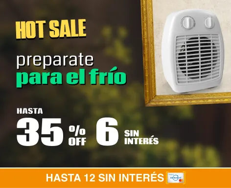 Hasta 35% y 6 CS en Aire Acondicionado y Calefacción | Hot Sale Vea