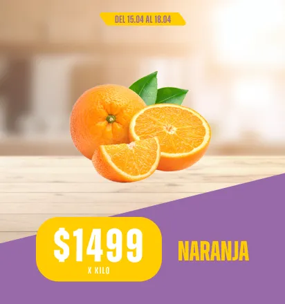 $1499 en Naranja