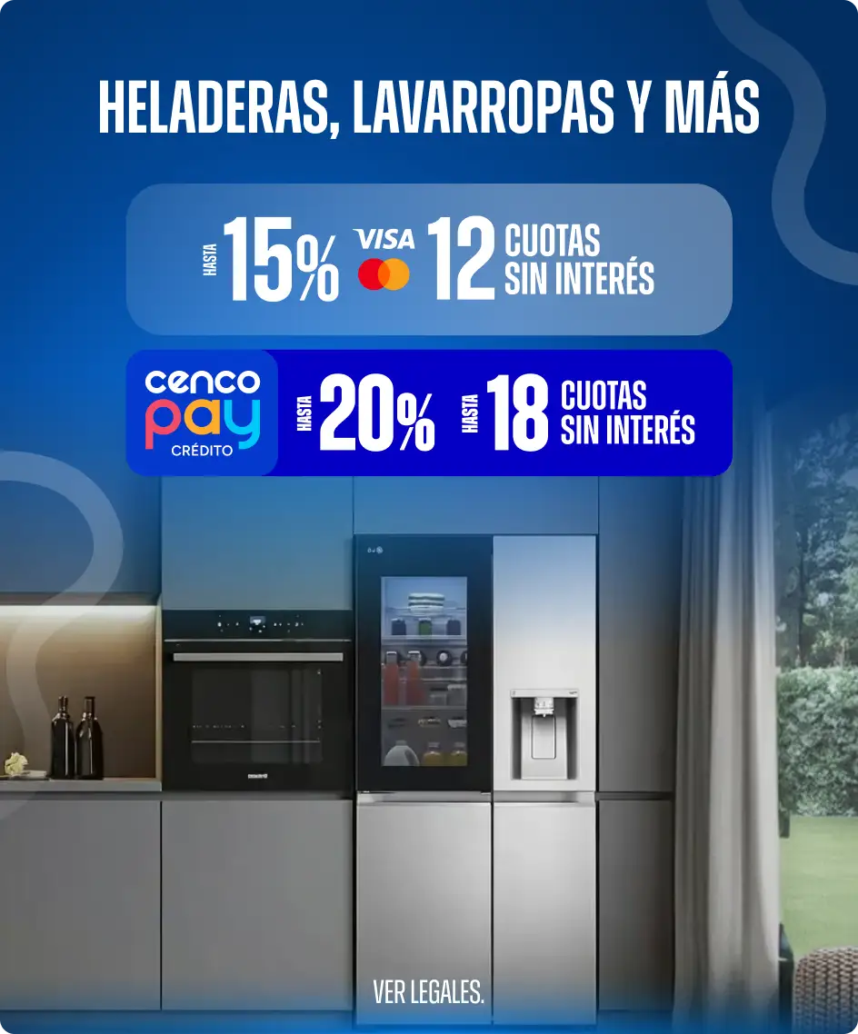 Heladeras, Lavarropas y más