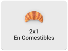 2x1 en Comestible