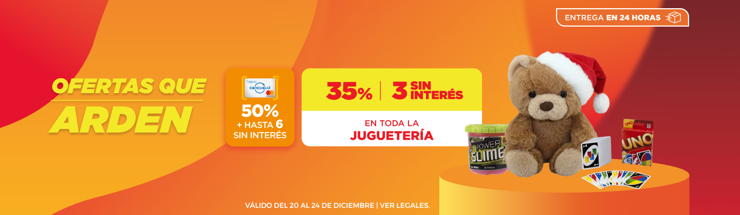 35% en Juguetería