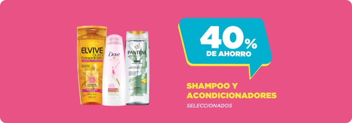 Vea | 40% en Shampoo y Acondicionador