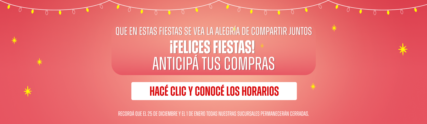 Felices Fiestas - horarios