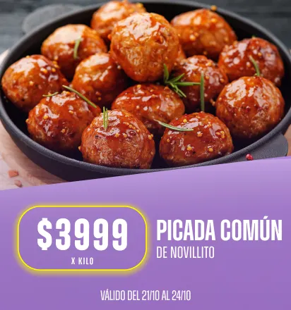 $3999 en Picada comun de Novillito