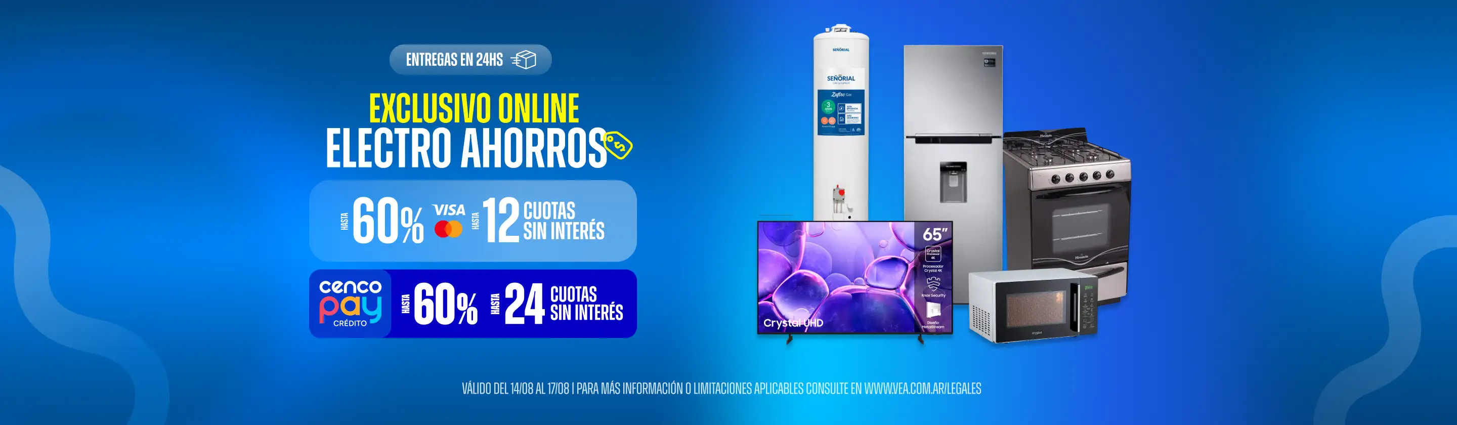 Hasta 60% en Electro