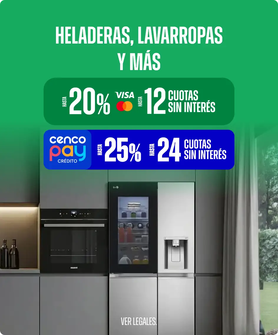 Hasta 25% en Heladeras y más