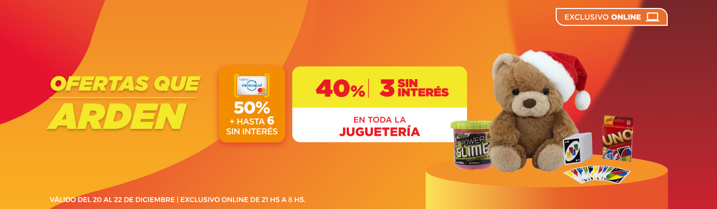 40% en Juguetería