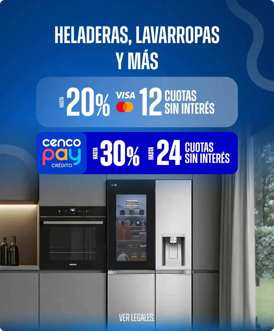 Hasta 20% en heladeras, lavarropas y mas 