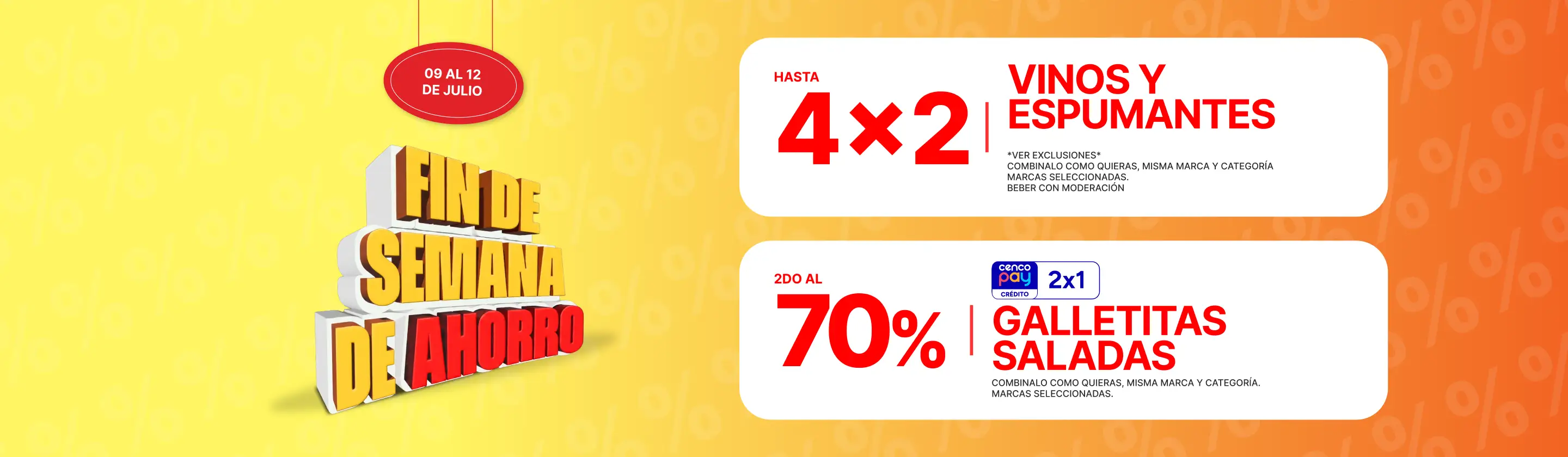 Ofertas de fin de semana
