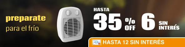 Hasta 35% y 6CSI en Aire Acondicionado y Calefacción | Hot Sale Vea