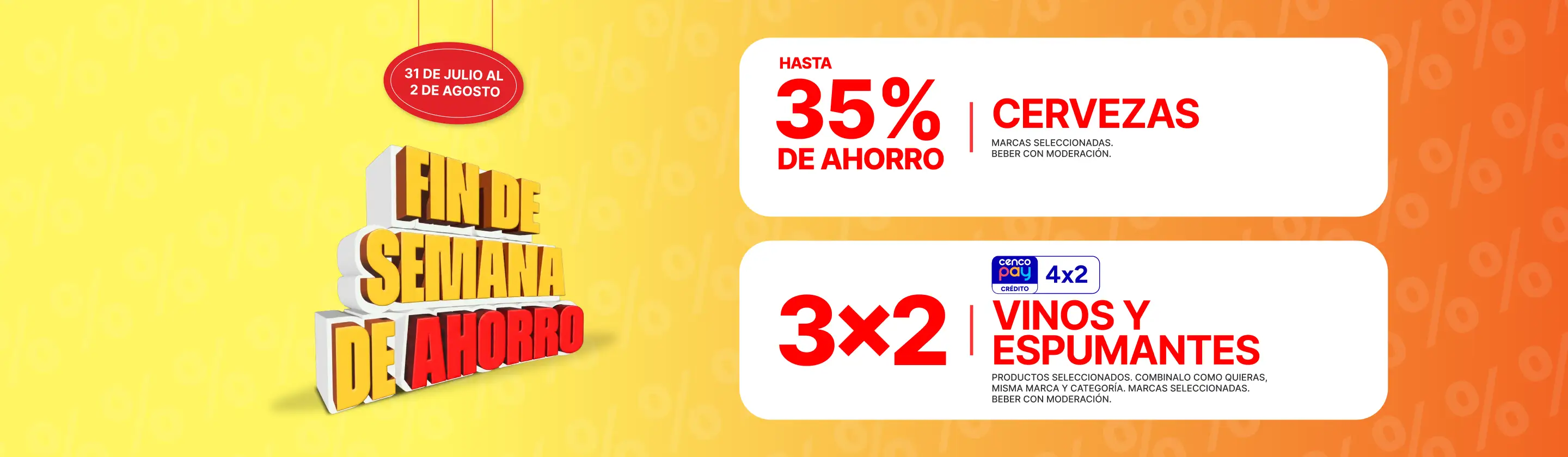 Ofertas de fin de semana