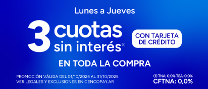 3 CSI en tu compra