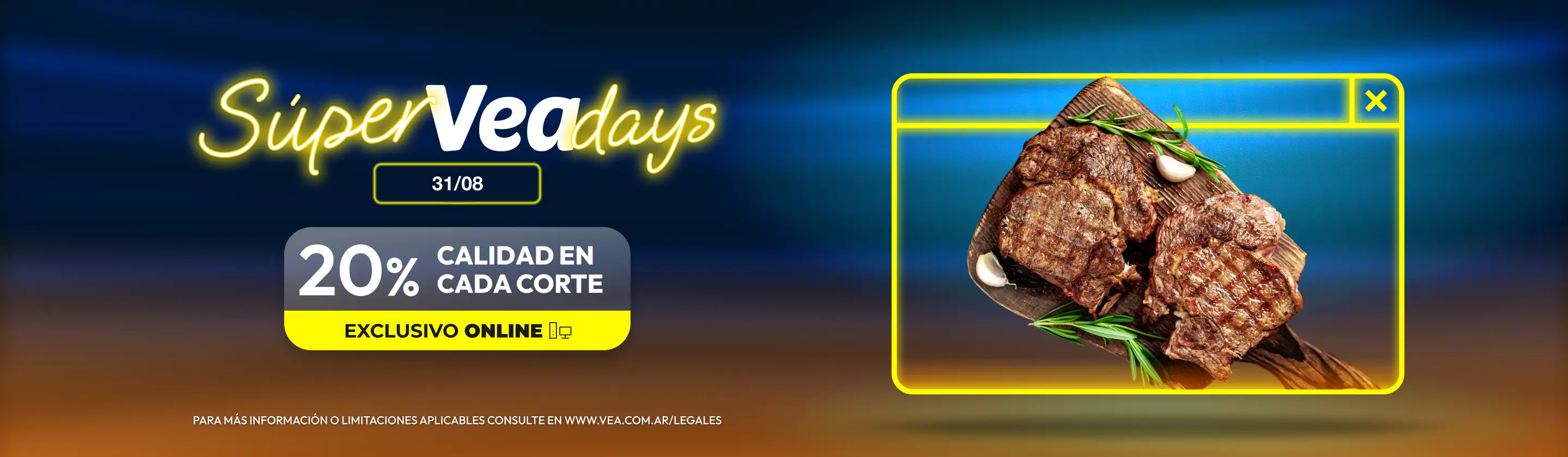 20% en Carnes | Super Vea Days