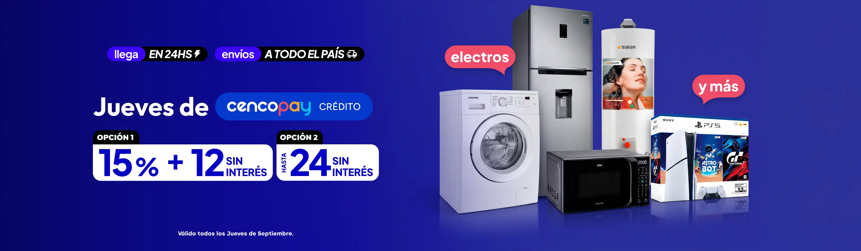 SOLO POR HOY | 24CSI o 15% y 12 CSI