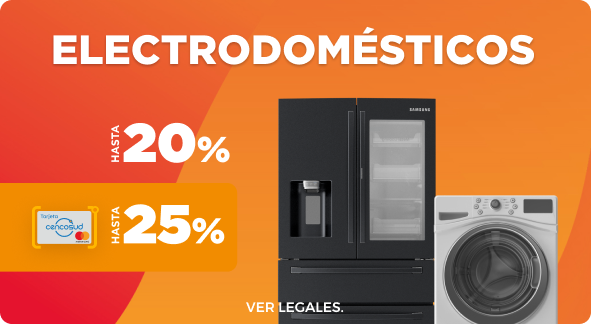 Hasta 25% + 12CSI en Heladeras, Lavarropas y más