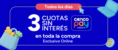 3 Cuotas sin Interés | Cyber Monday Vea