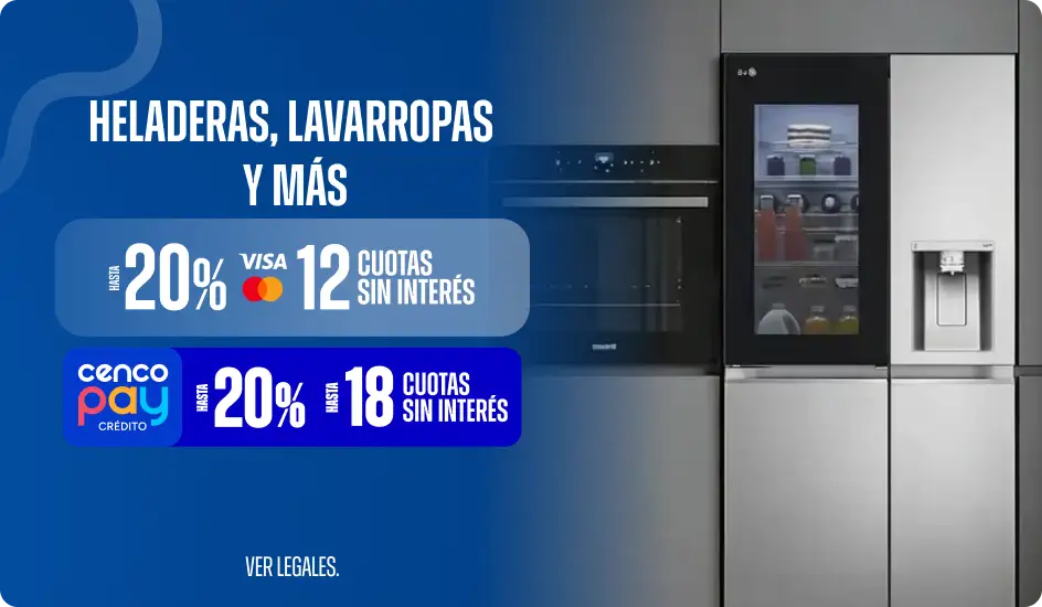 Heladeras, Lavarropas y más