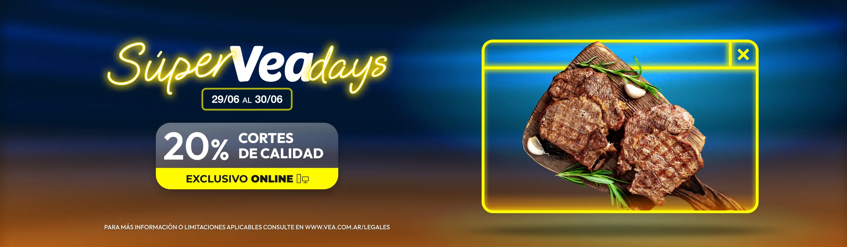 20% en Carnes | Super Vea Days