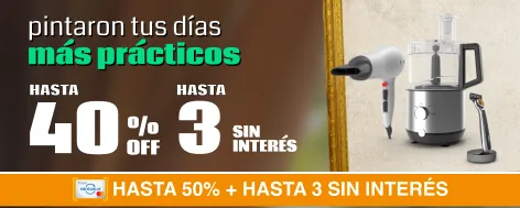Pequeños electro Hasta 40% y Hasta 3SCI | Hot Sale Vea