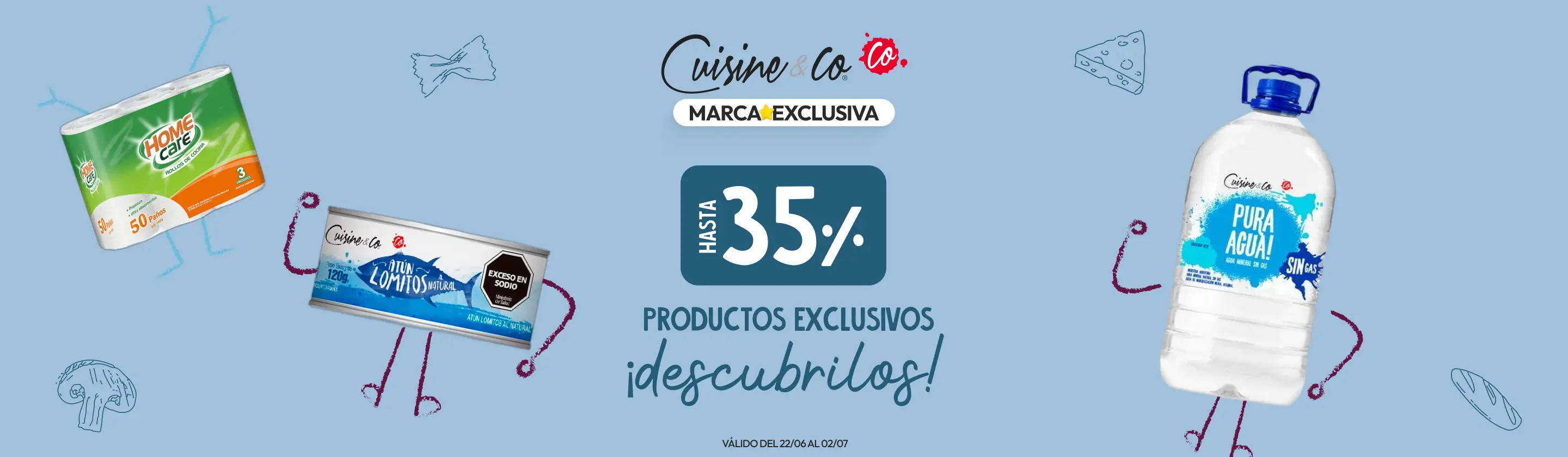 Hasta 35% en Marca Exclusiva